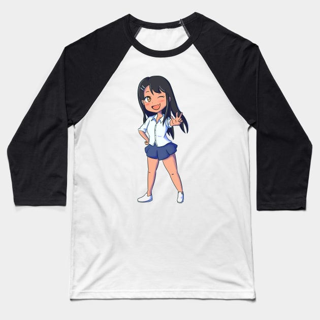 Nagatoro Baseball T-Shirt by Ebidcheese